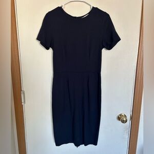 Bridgette Brianna medium navy blue dress keyhole cutout at ncu m